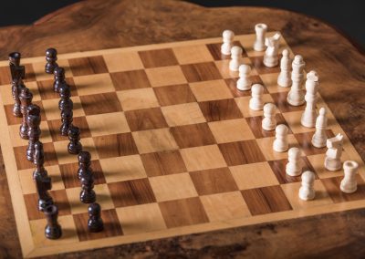 Victorian Walnut Gamest Table - "Chess board"